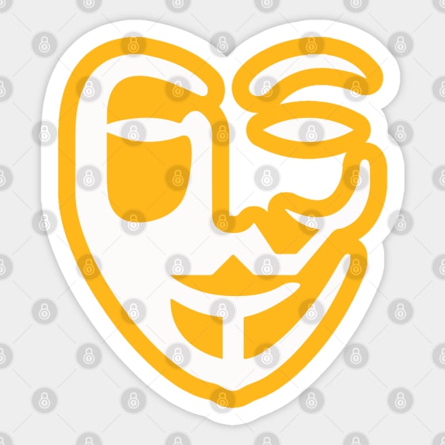 Anonymous Sticker by Madhav